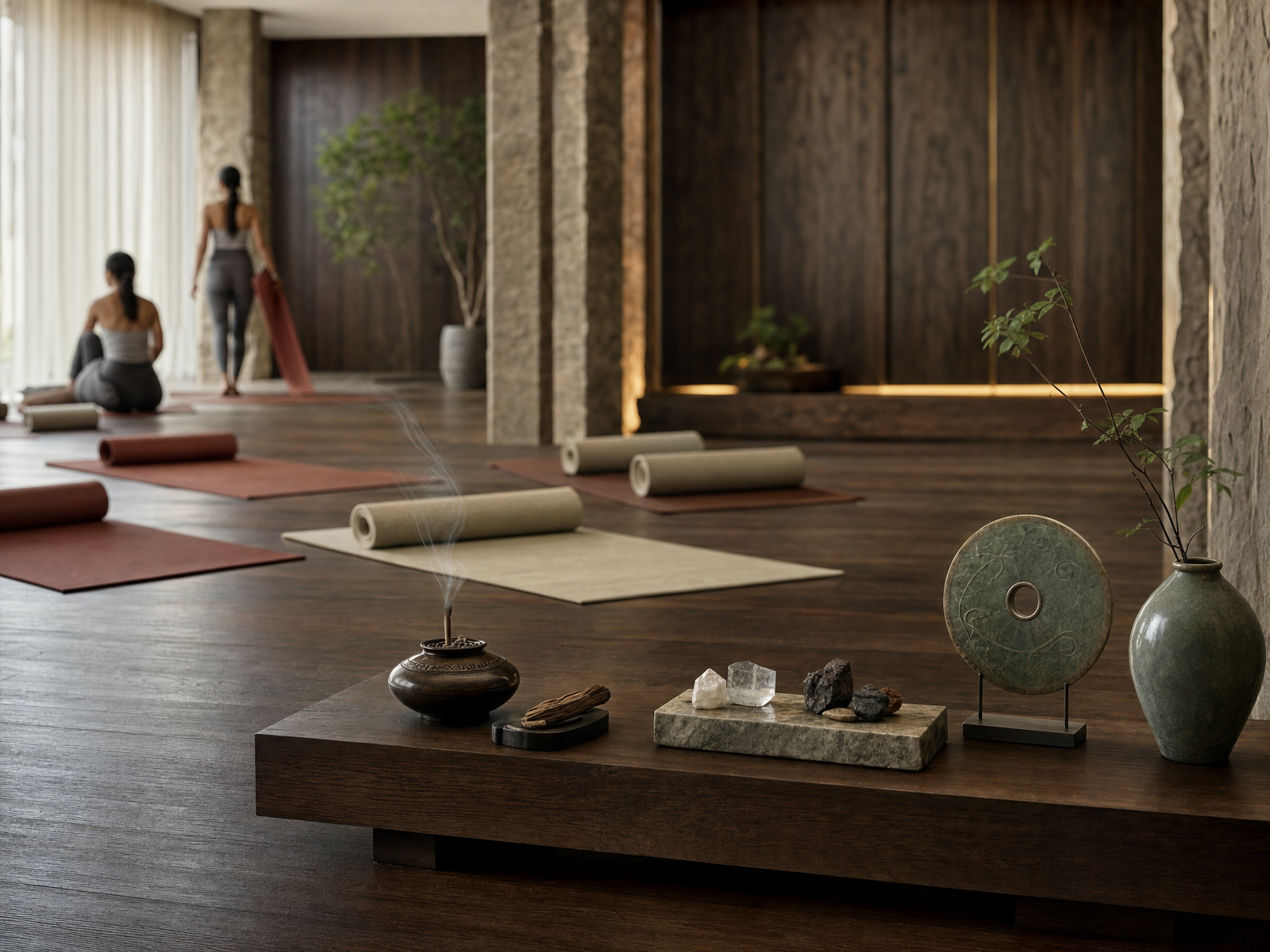 Yoga / Fitness illustrative brand scenario